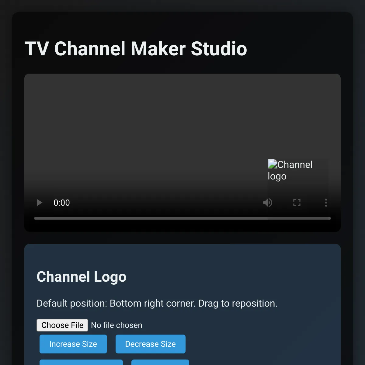 the project is loading