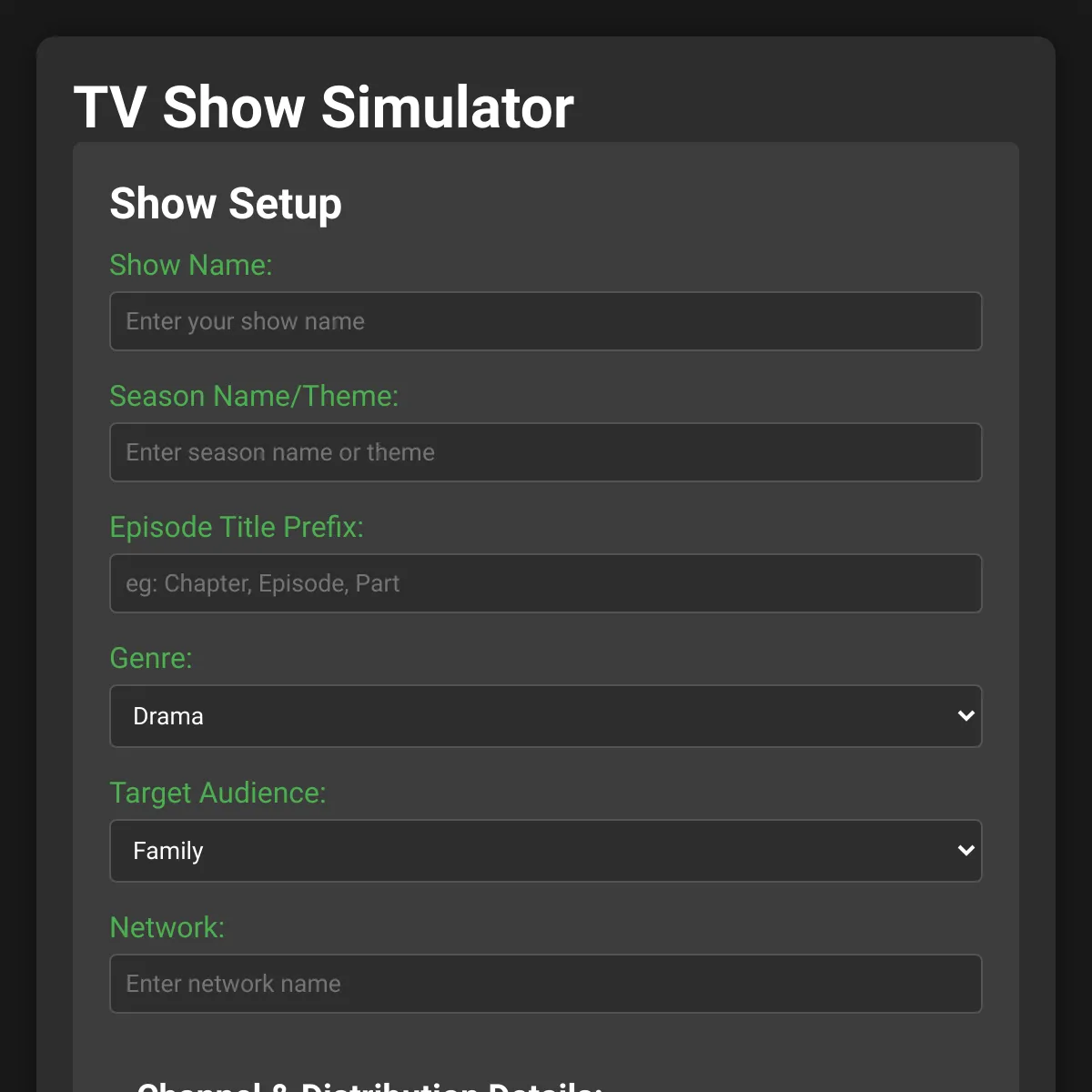 the project is loading