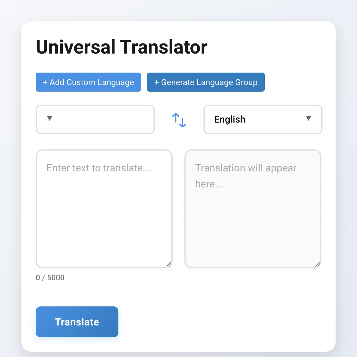 the project is loading
