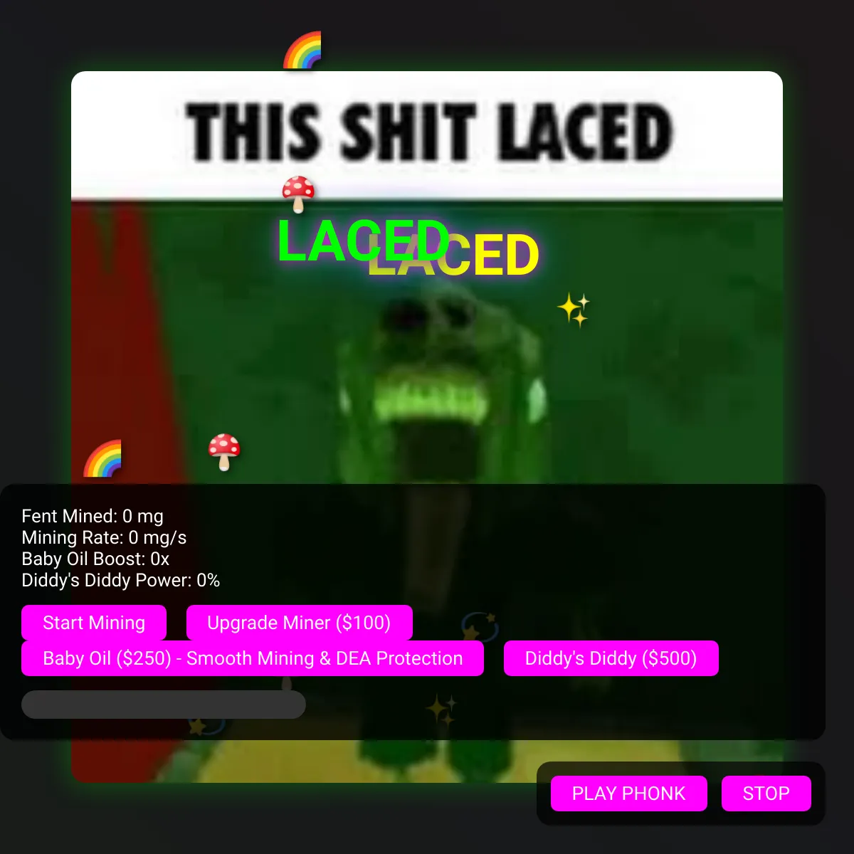 the project is loading
