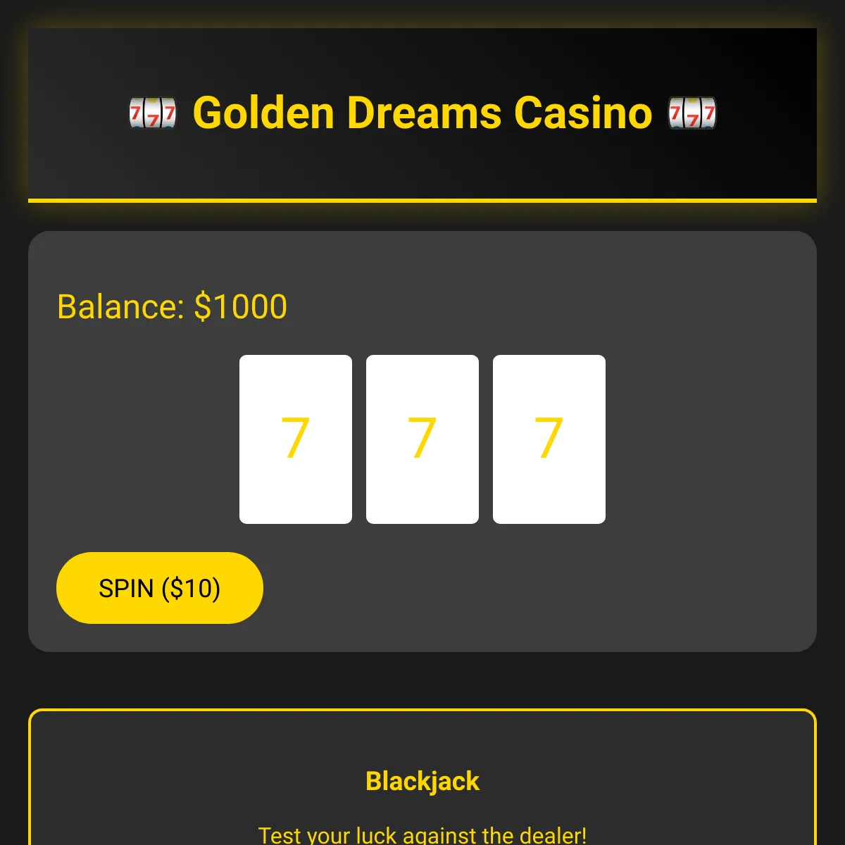 the project is loading