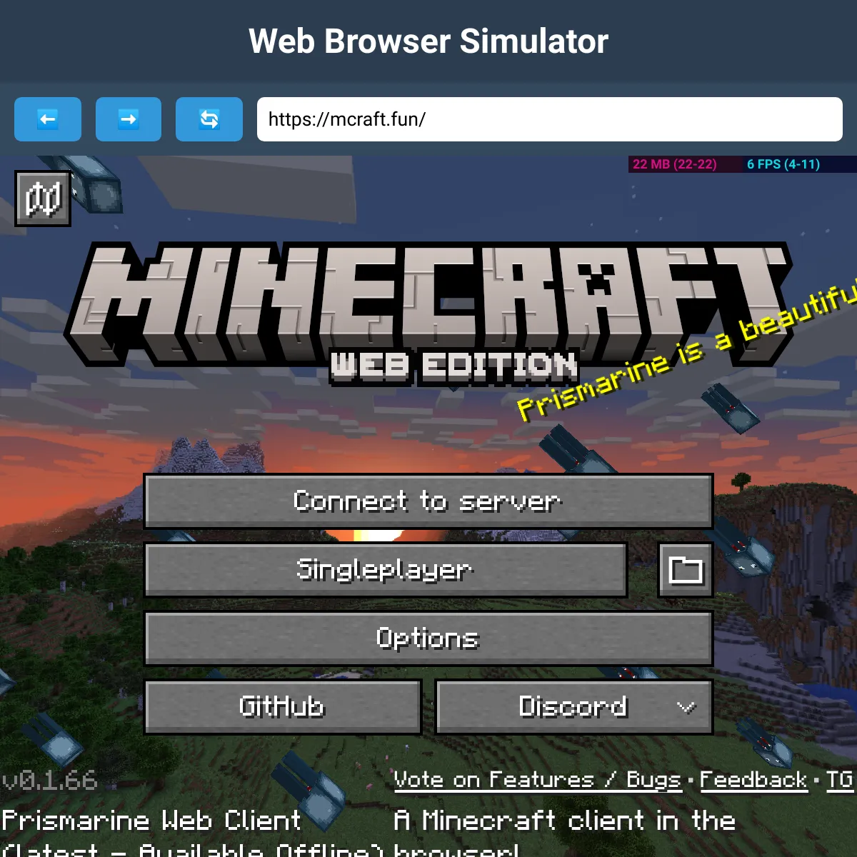 the project is loading