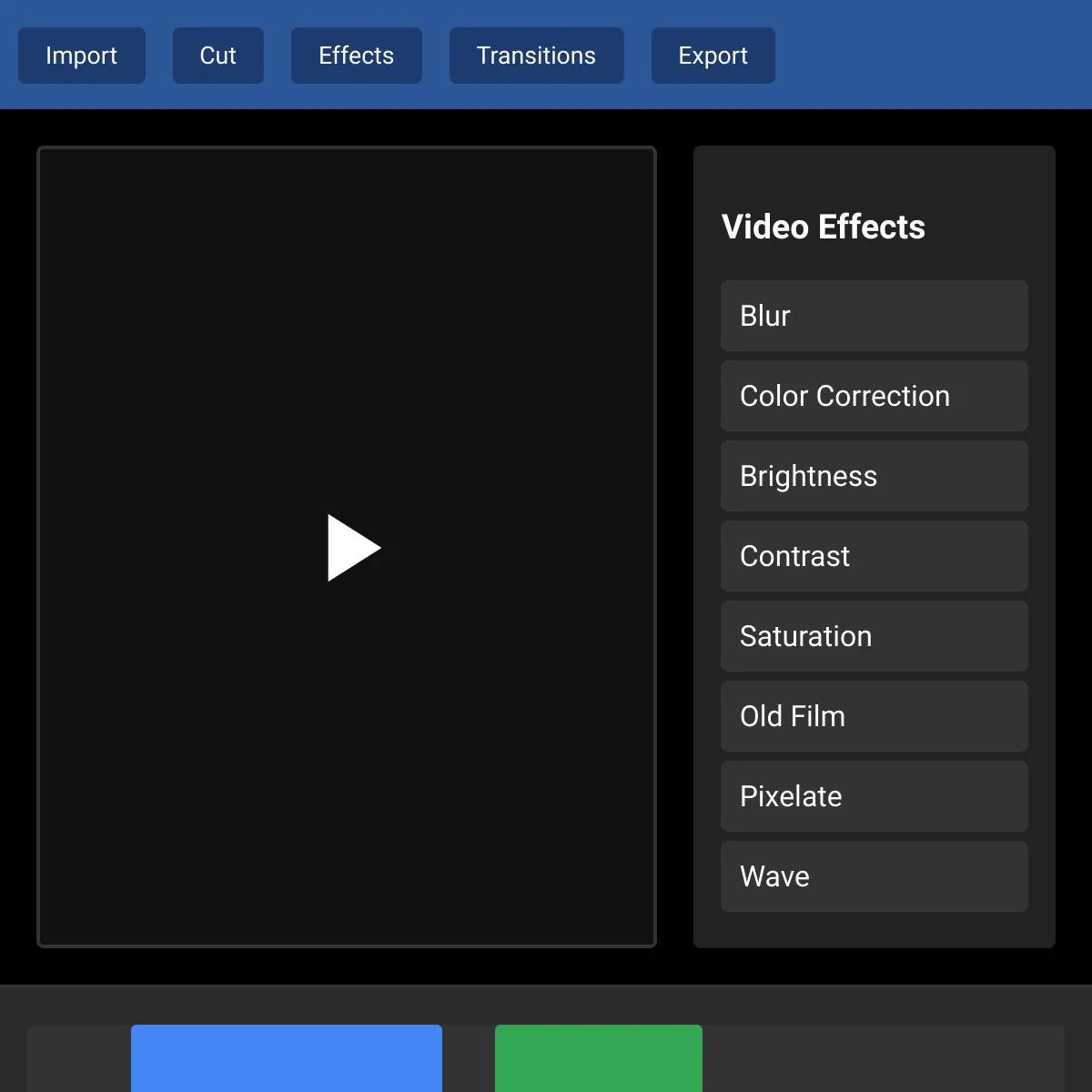 the project is loading
