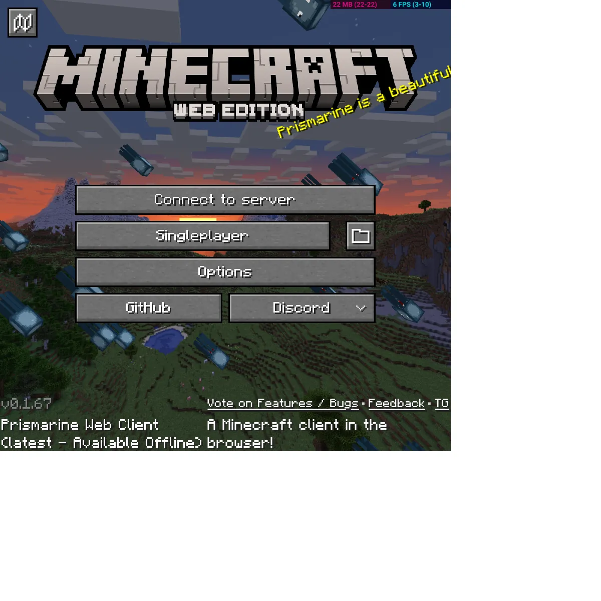 Embedded Minecraft Game
