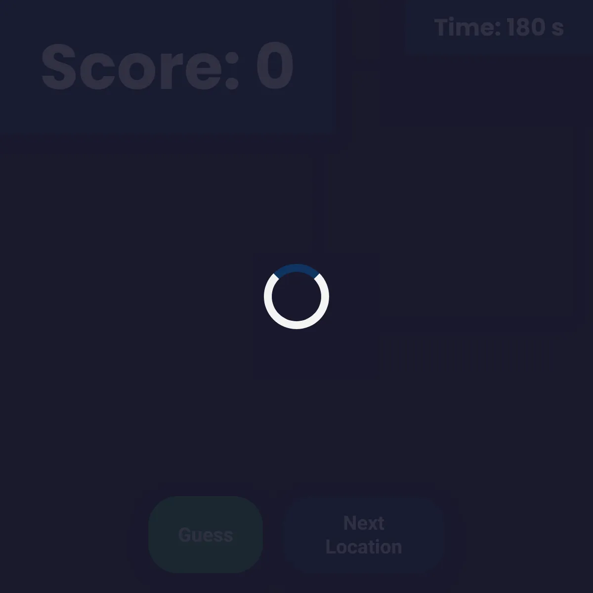 the project is loading