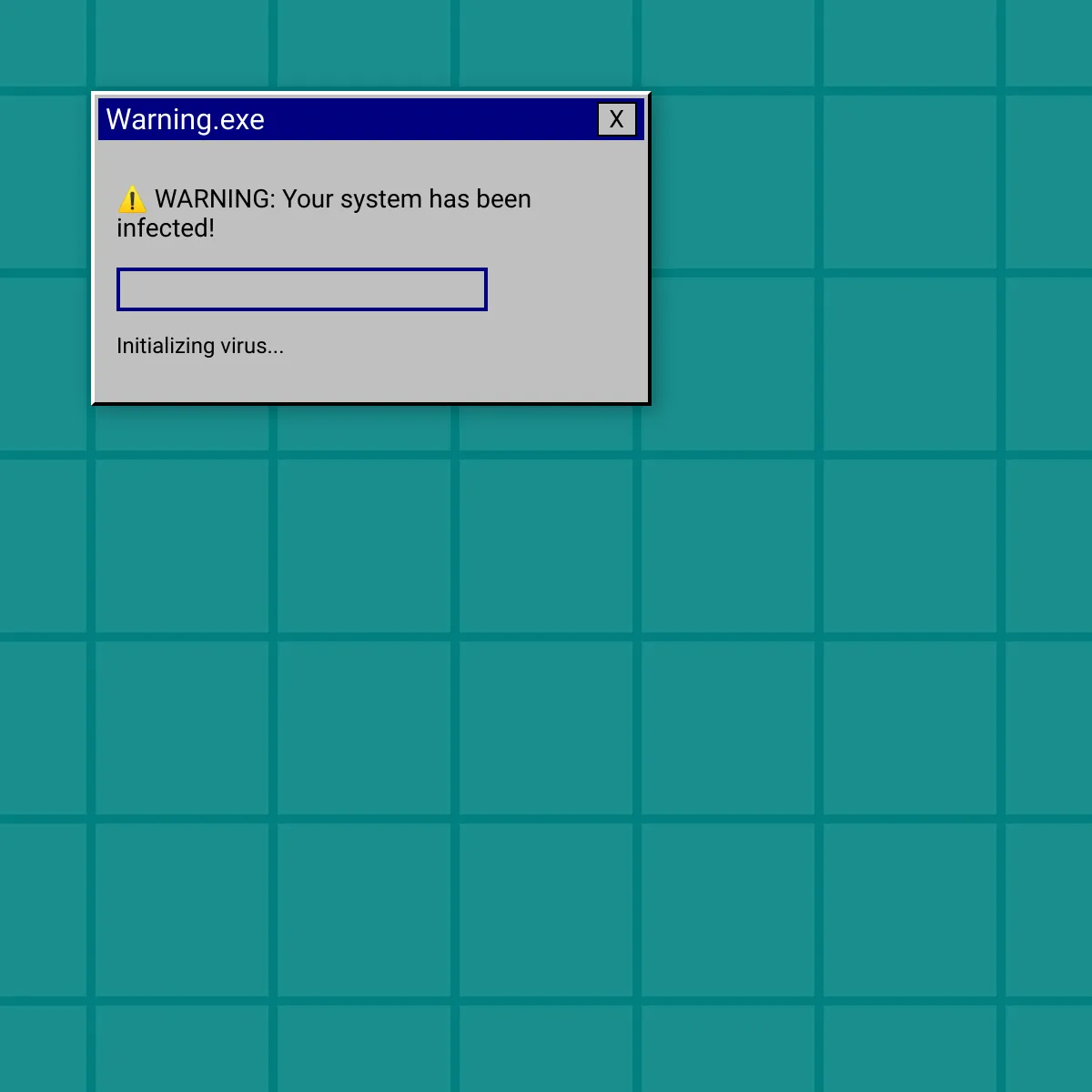 Warning.exe Simulation