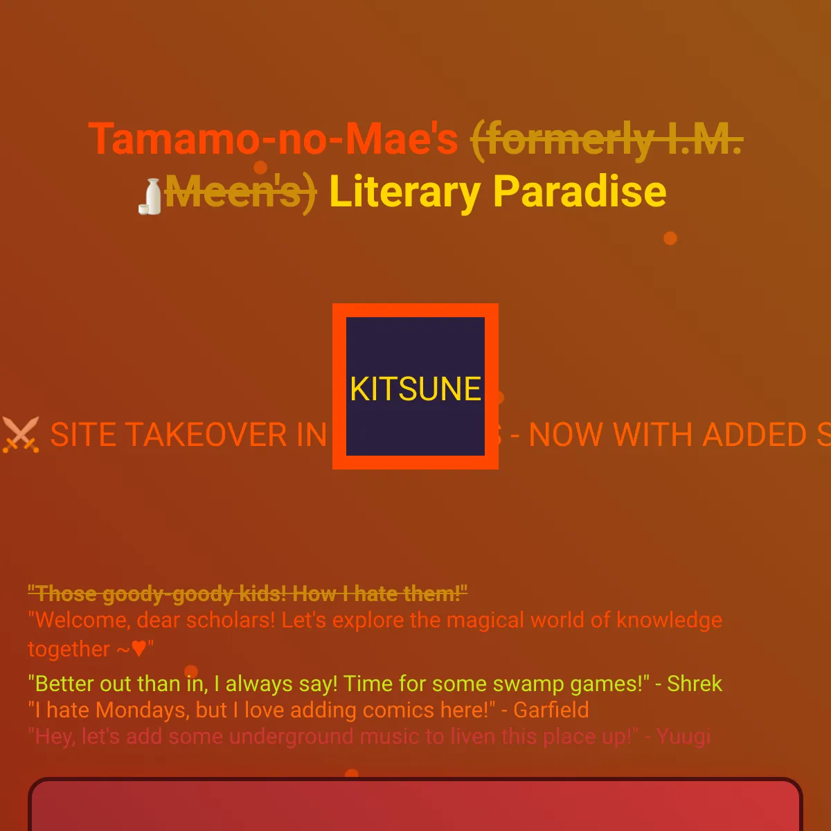 the project is loading