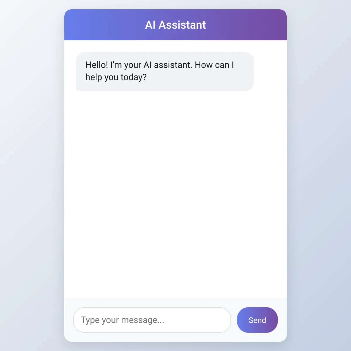Enhanced Chatbot Interface