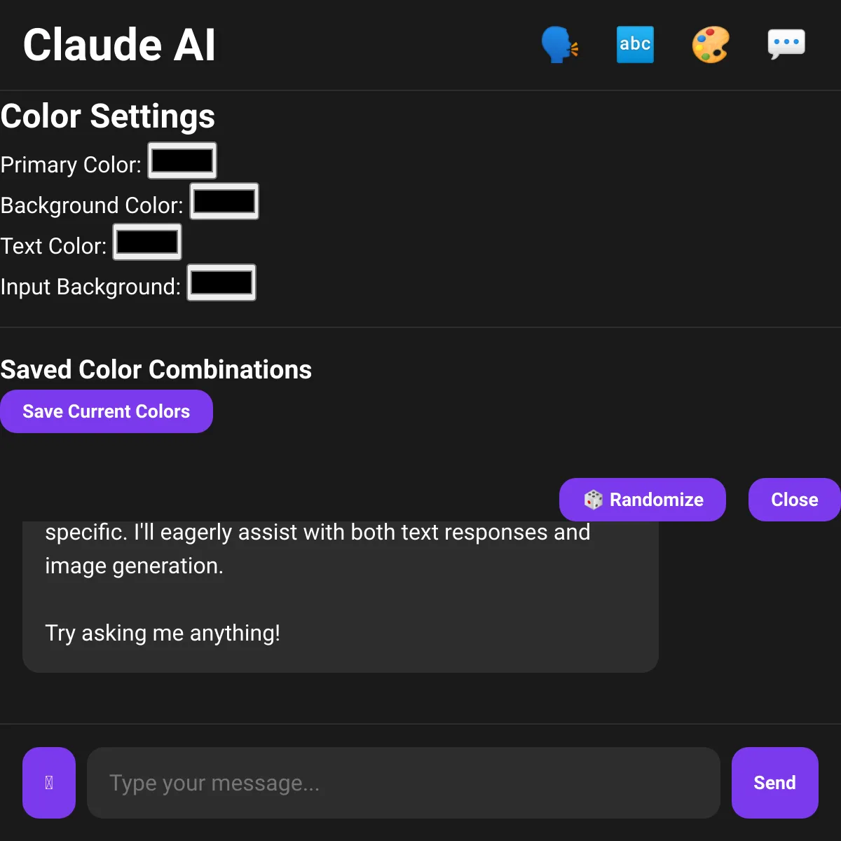 🤖💬 Claude AI Chat Interface