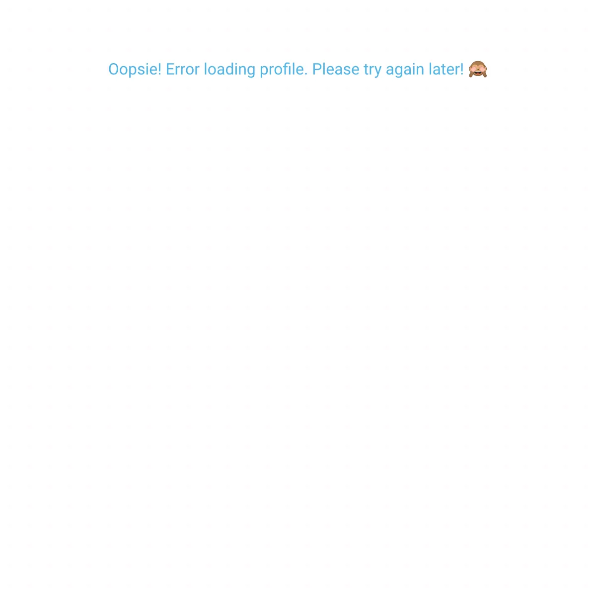 the project is loading