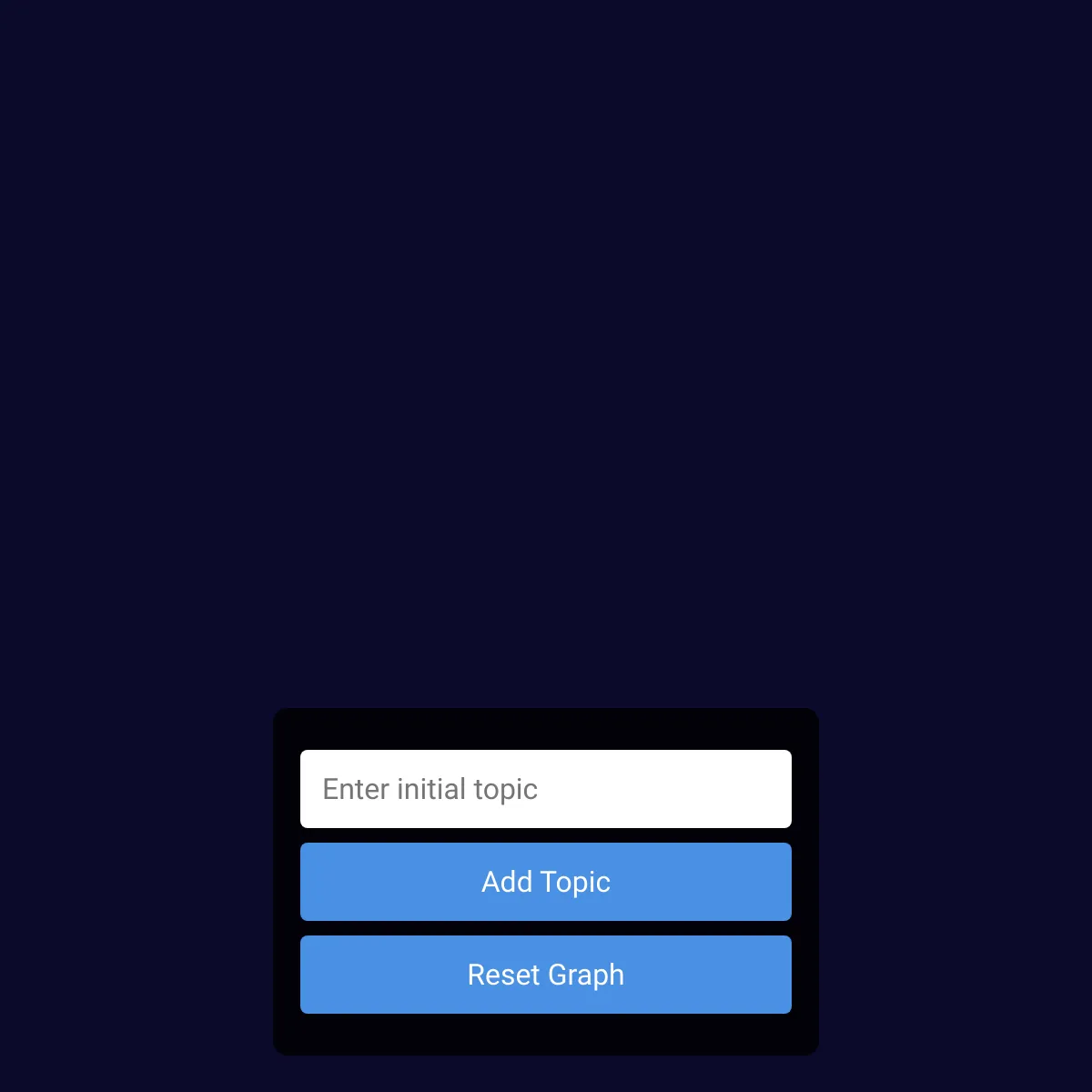 the project is loading