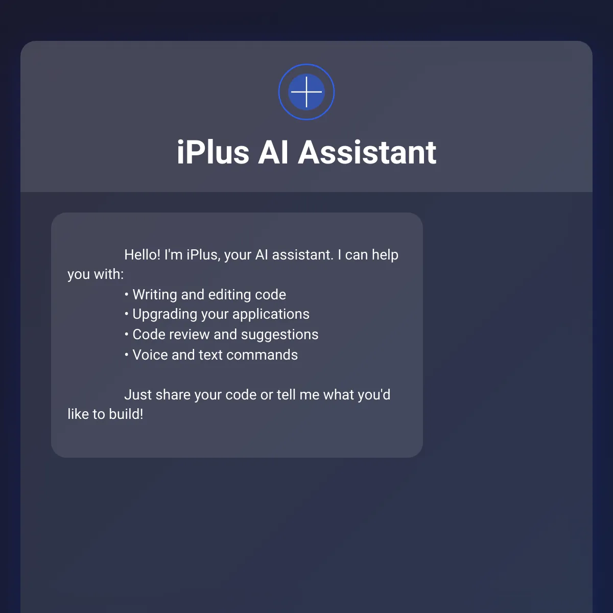 iPlus AI Assistant