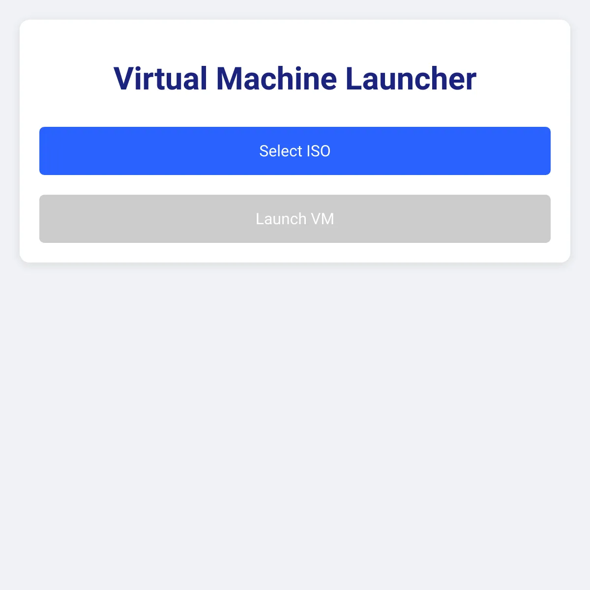 the project is loading