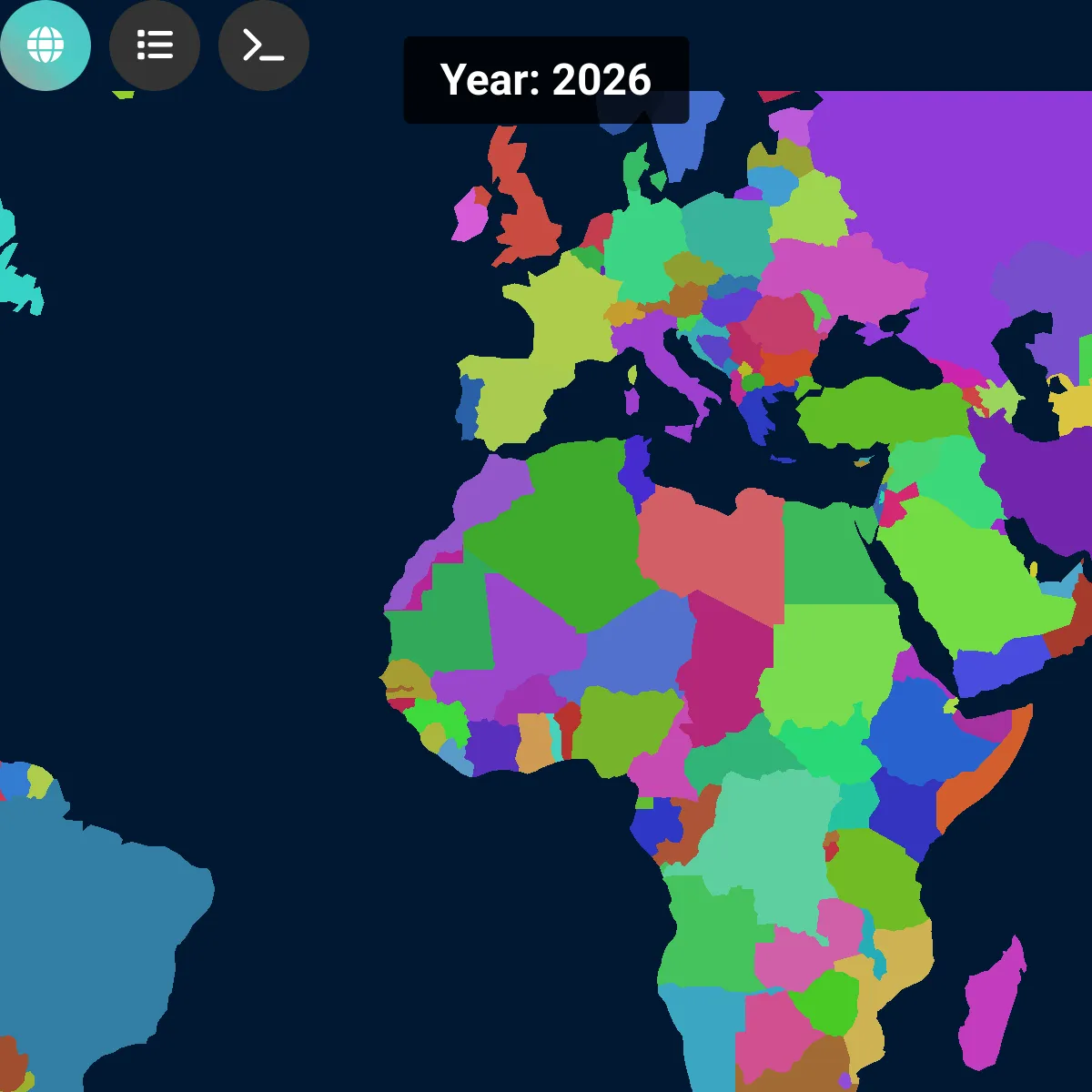 the project is loading