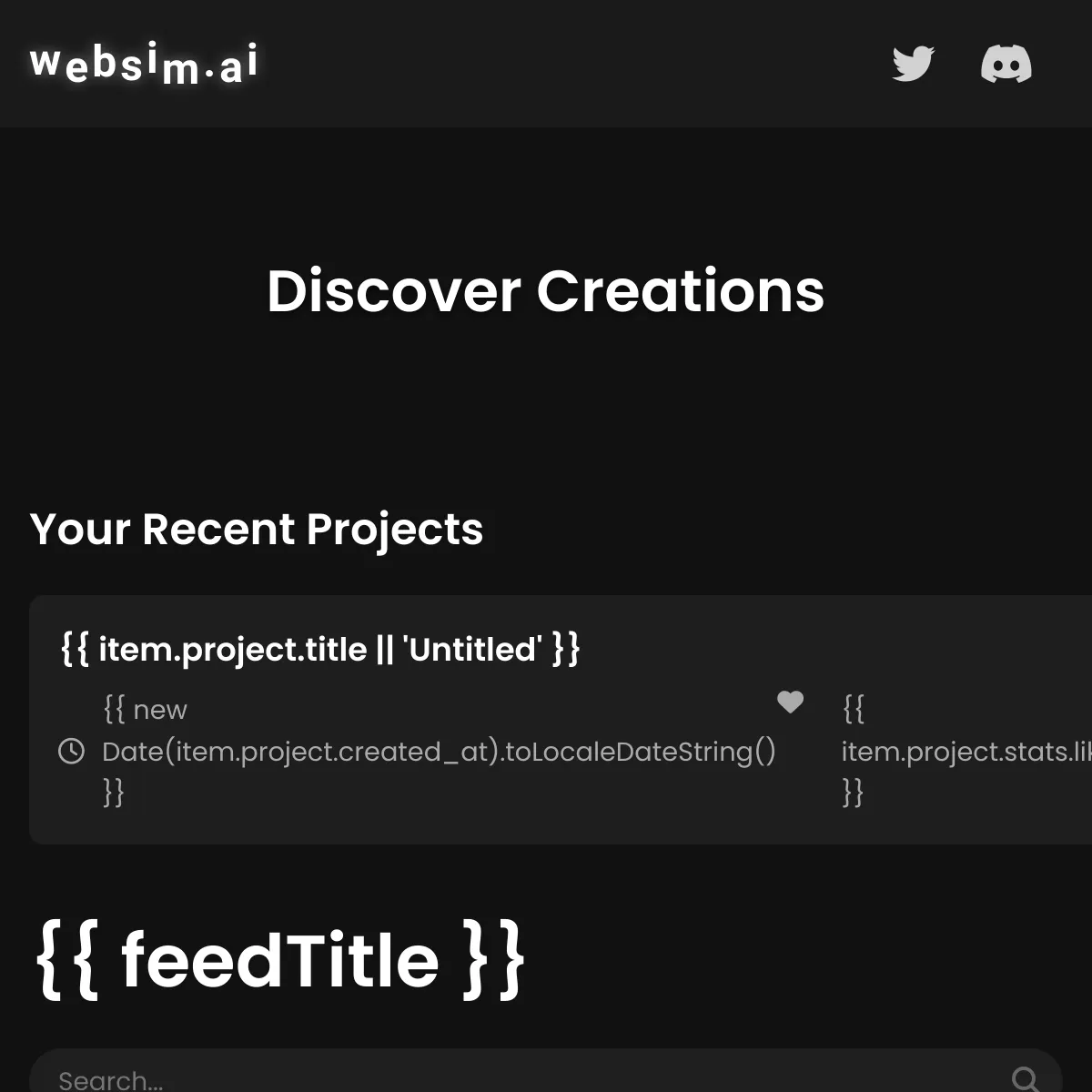 the project is loading