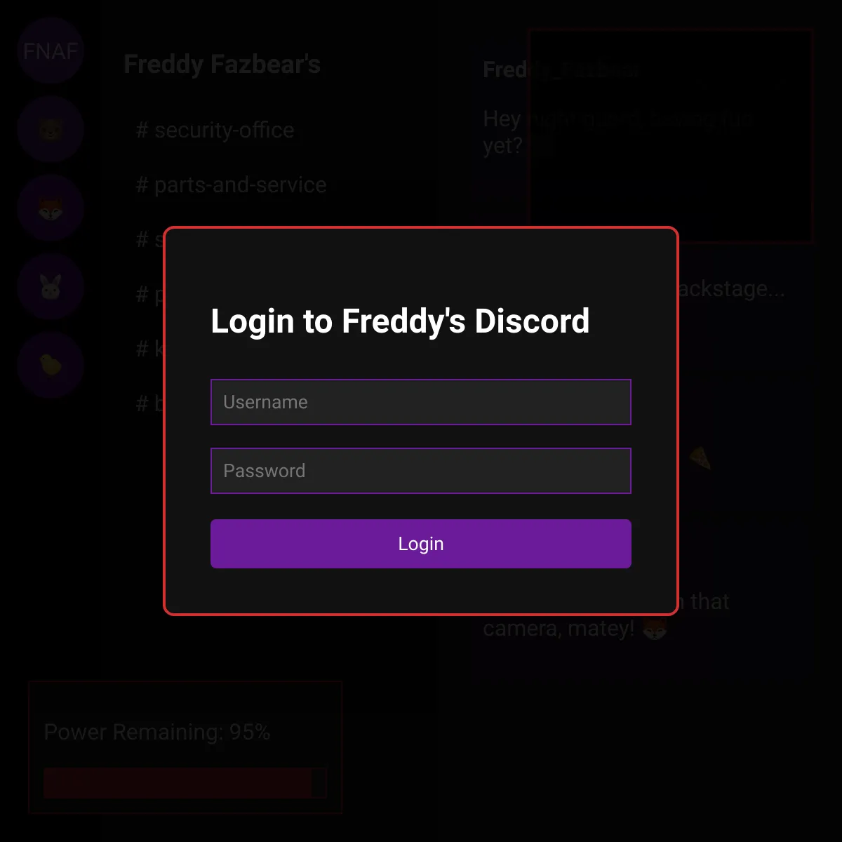 the project is loading