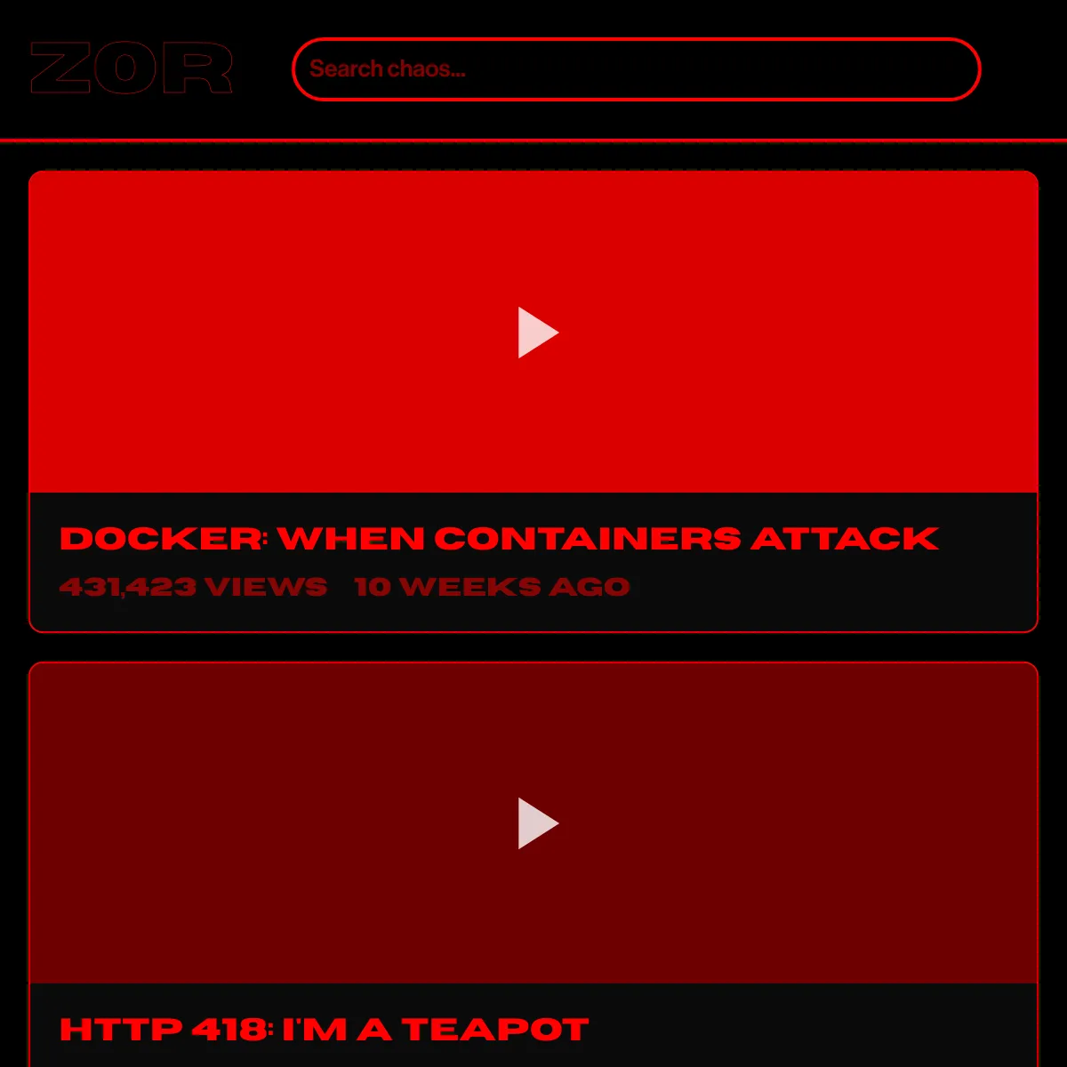 the project is loading