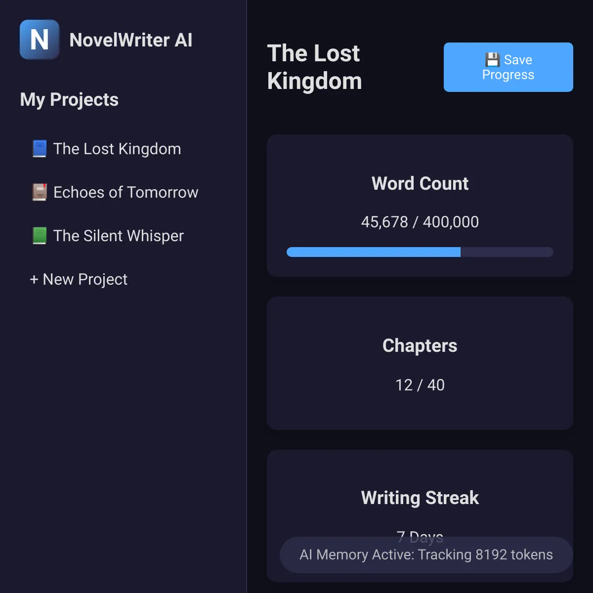 the project is loading
