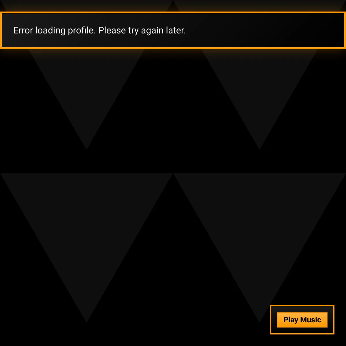 the project is loading