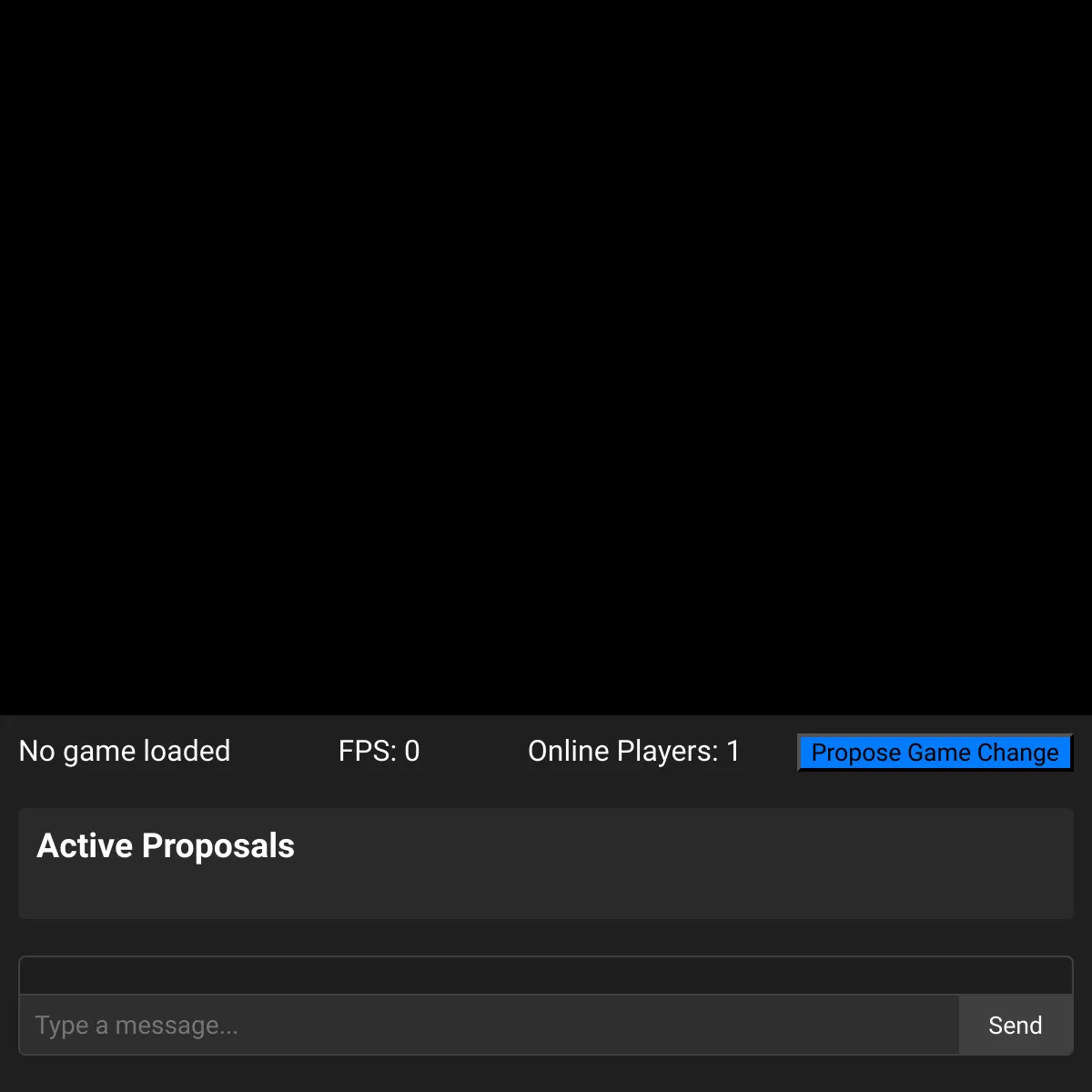 the project is loading