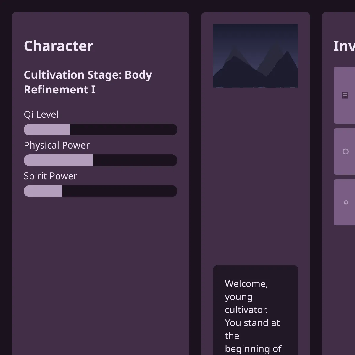 the project is loading