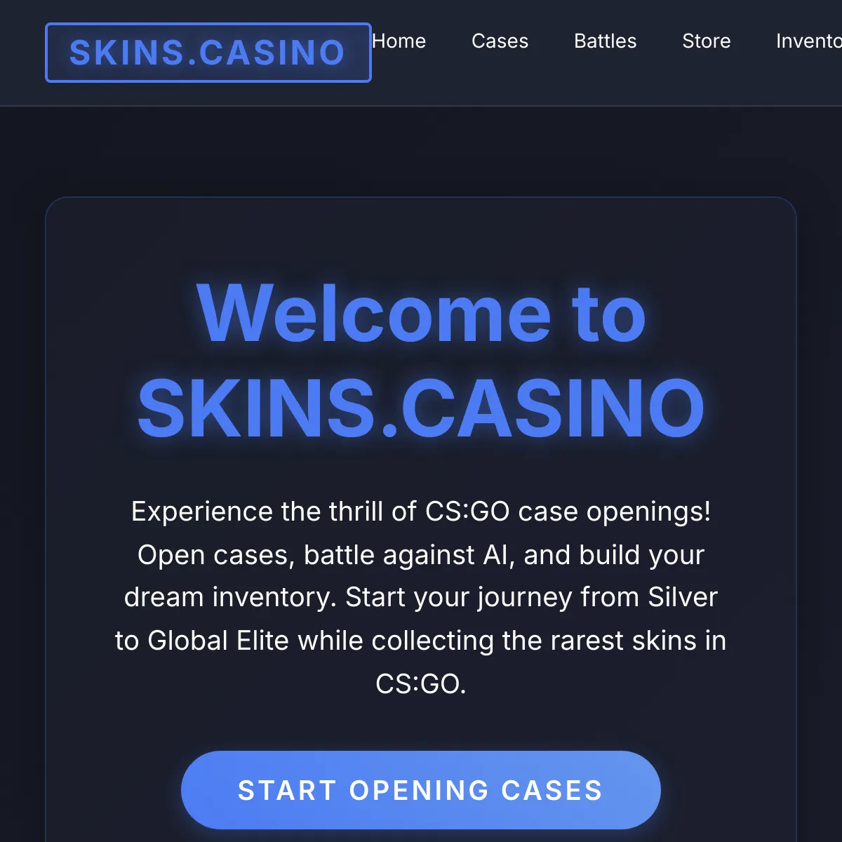 the project is loading