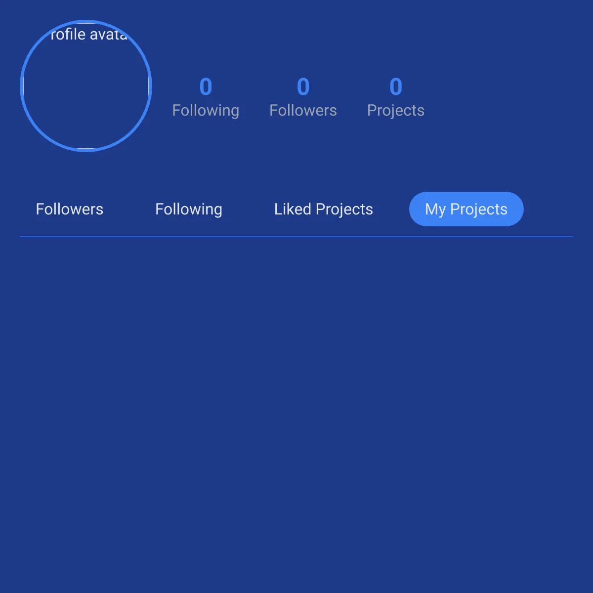 the project is loading