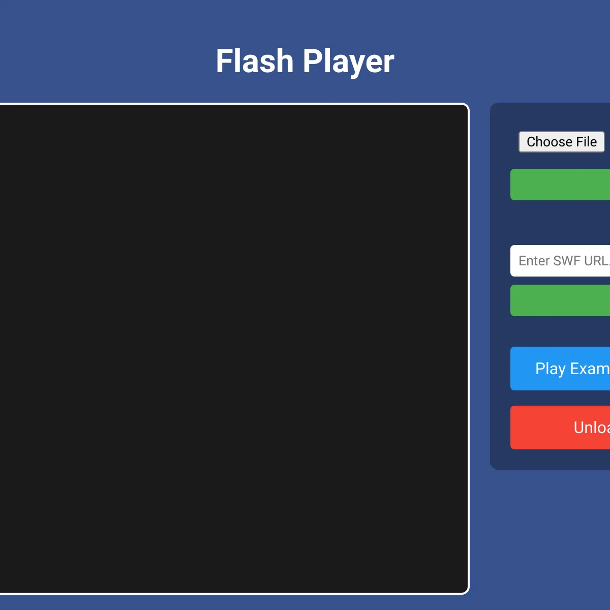 WebSim Flash Player - SWF Web Player
