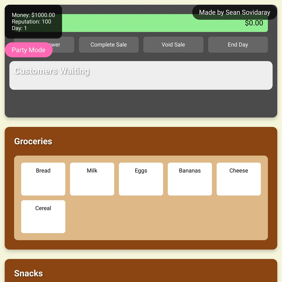 Corner Shop Simulator