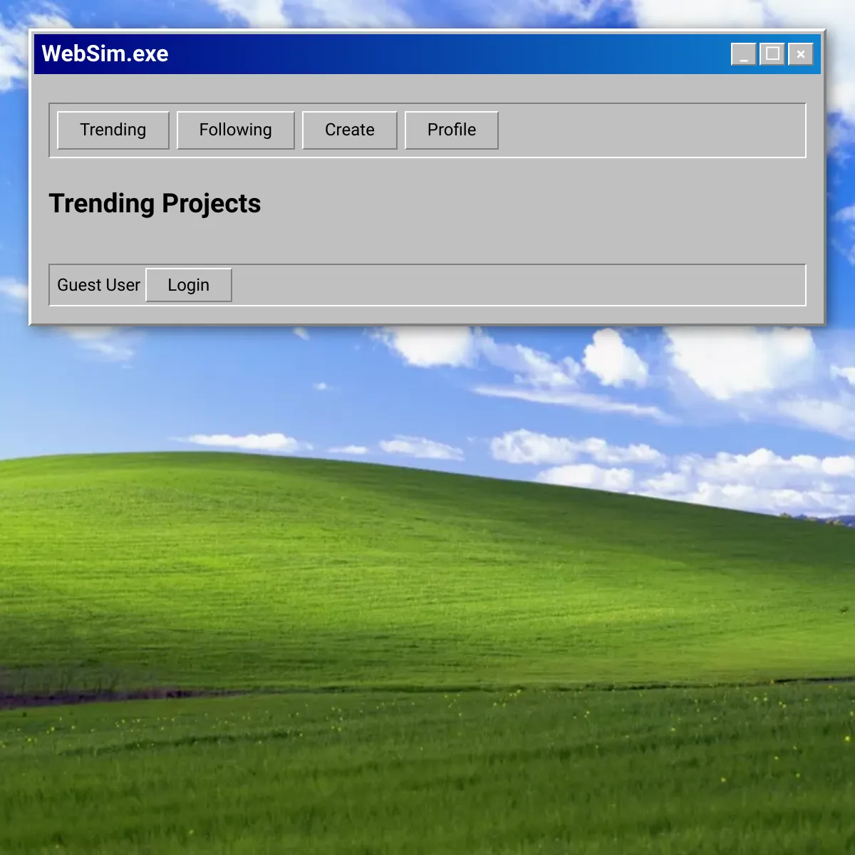 the project is loading