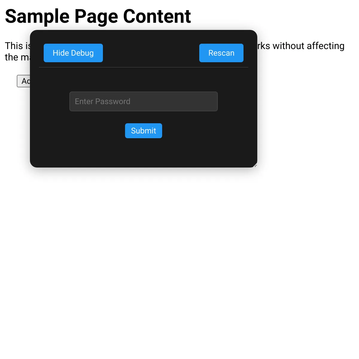 the project is loading