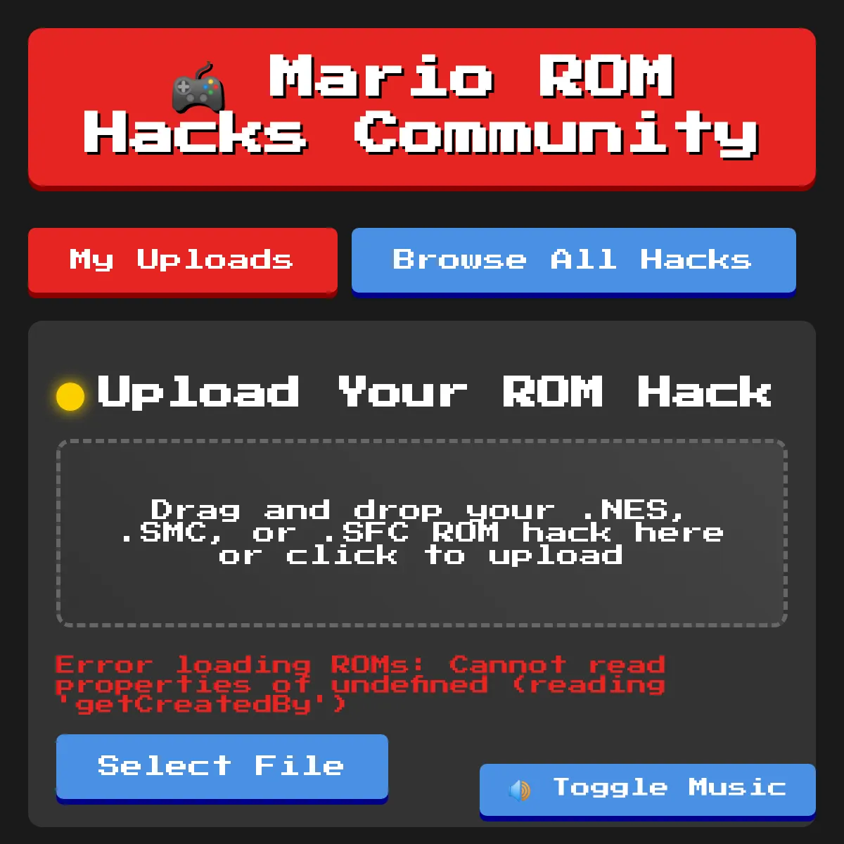 the project is loading