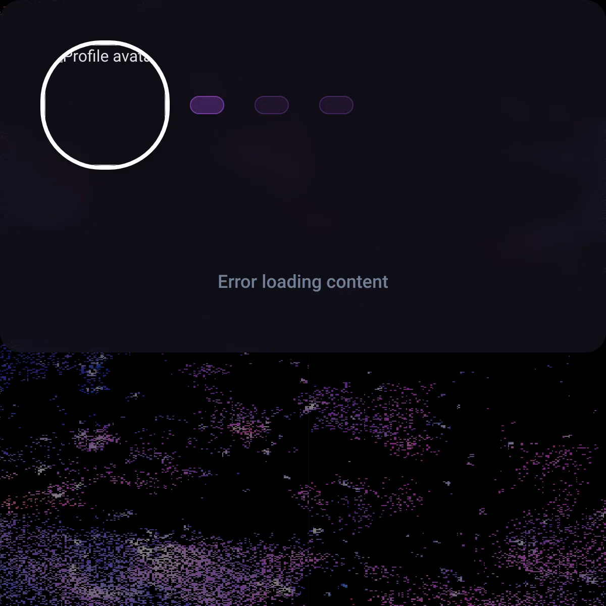 the project is loading