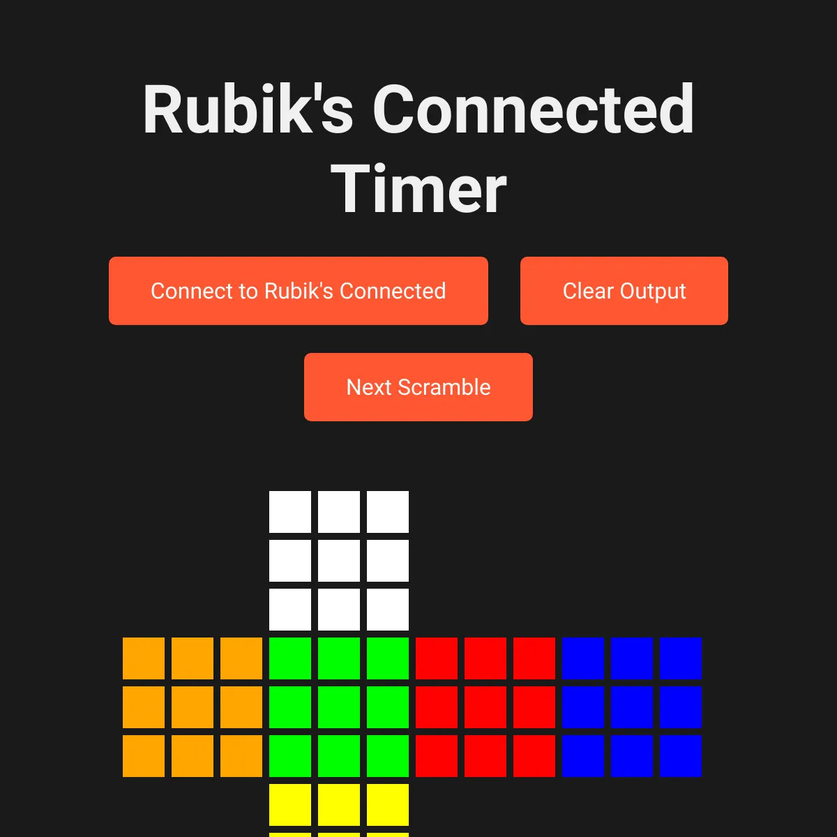 Rubik's Connected Timer