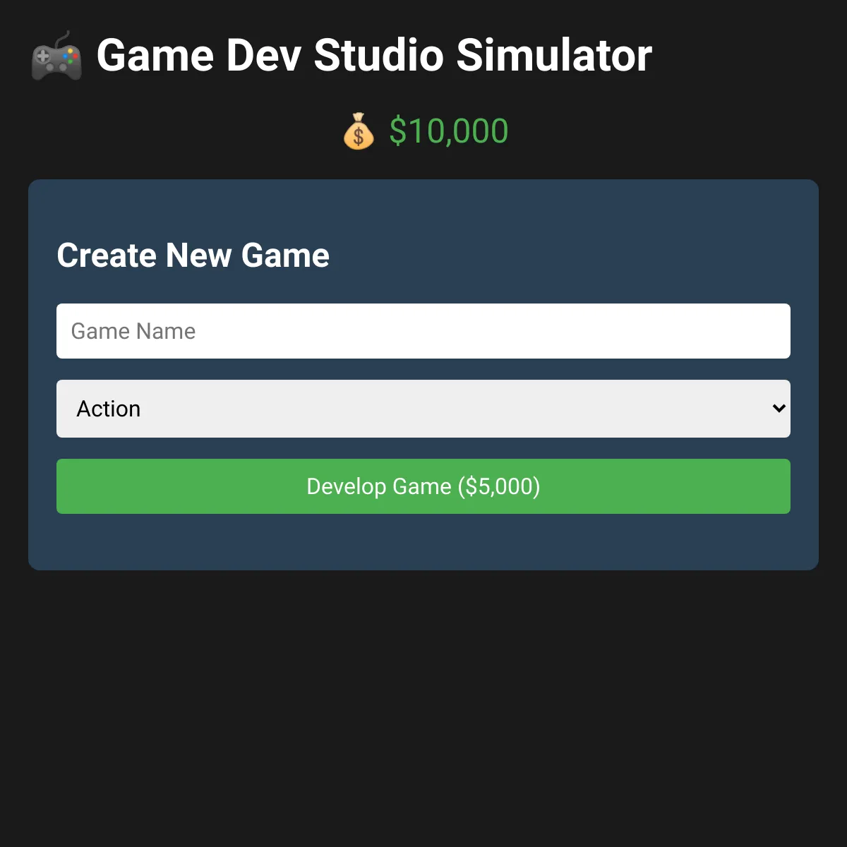 the project is loading
