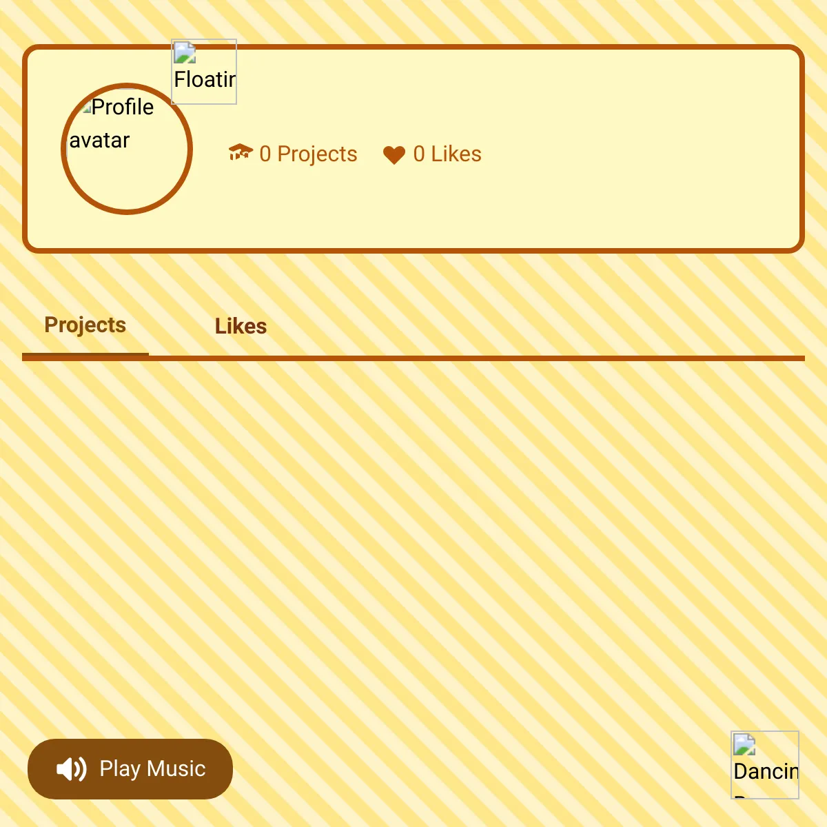 the project is loading