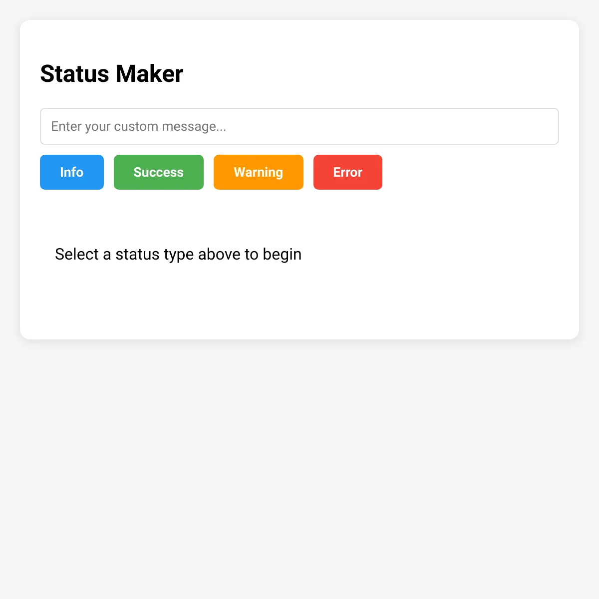 the project is loading