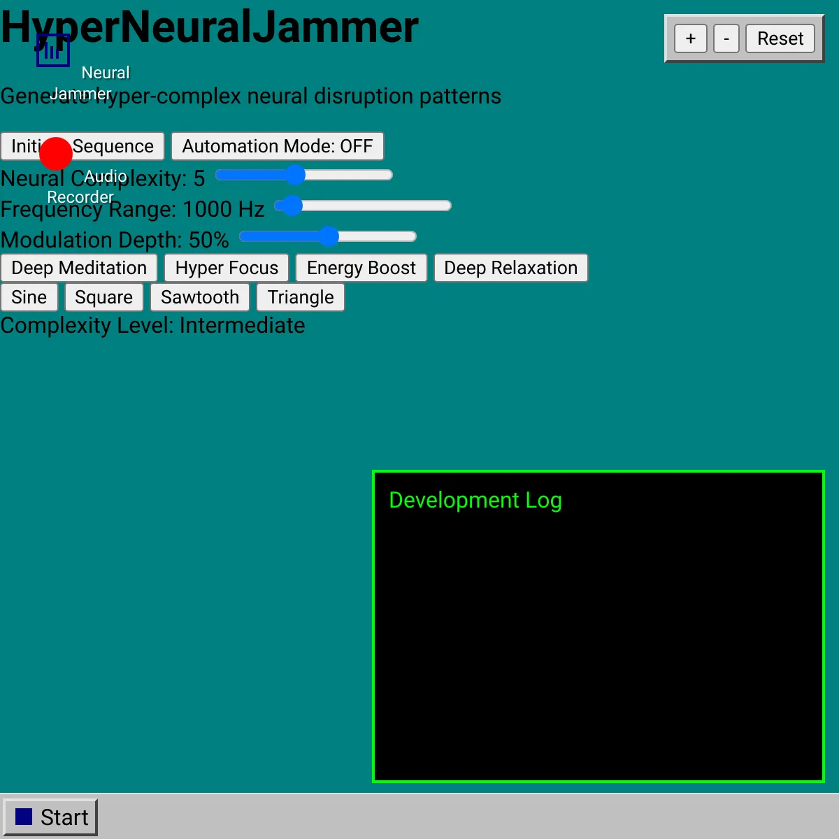 BrainJammer: Complex Audio Signal Generator