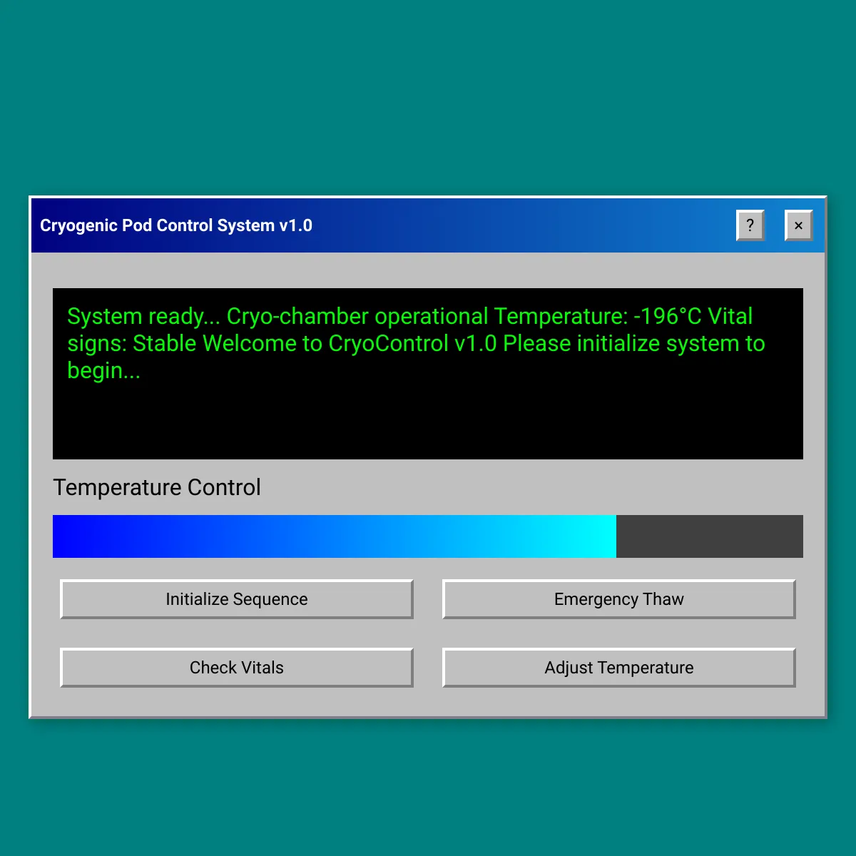 the project is loading
