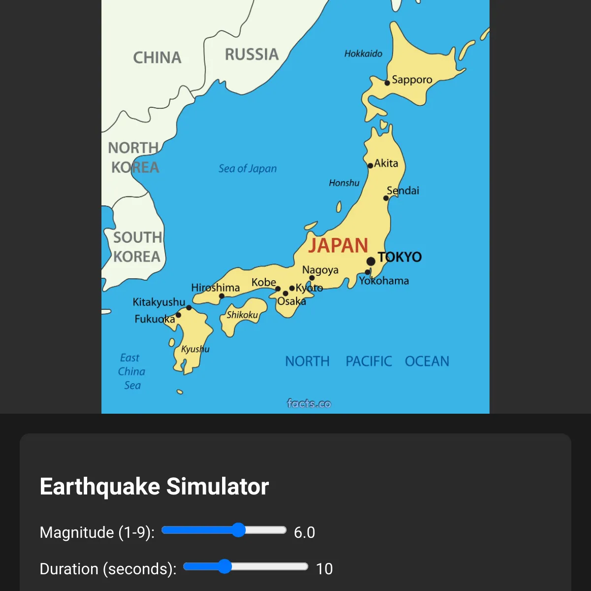 the project is loading