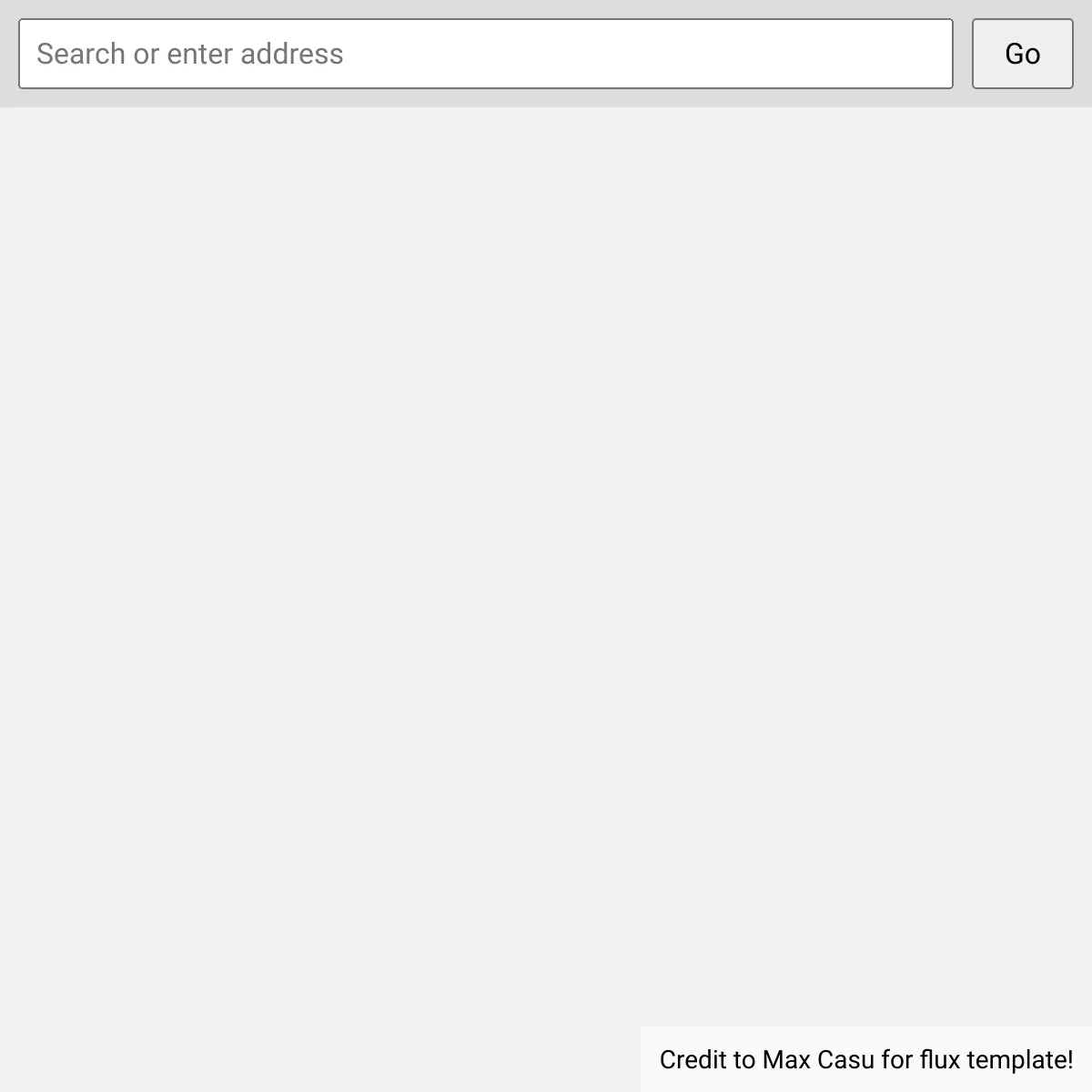 the project is loading