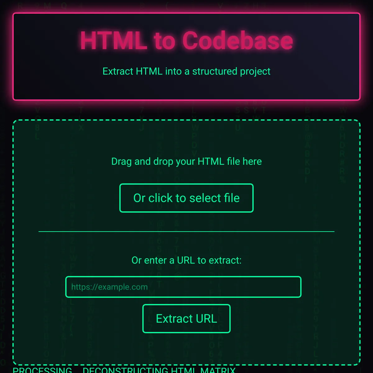 the project is loading