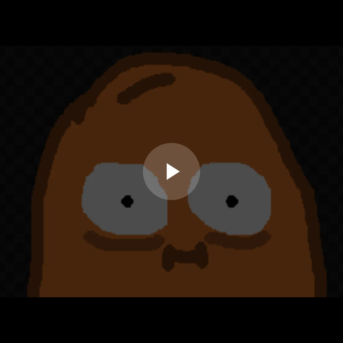 Surprised Potato Character