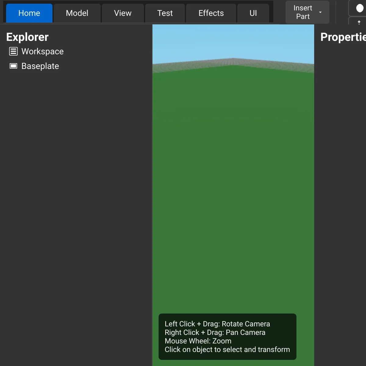the project is loading