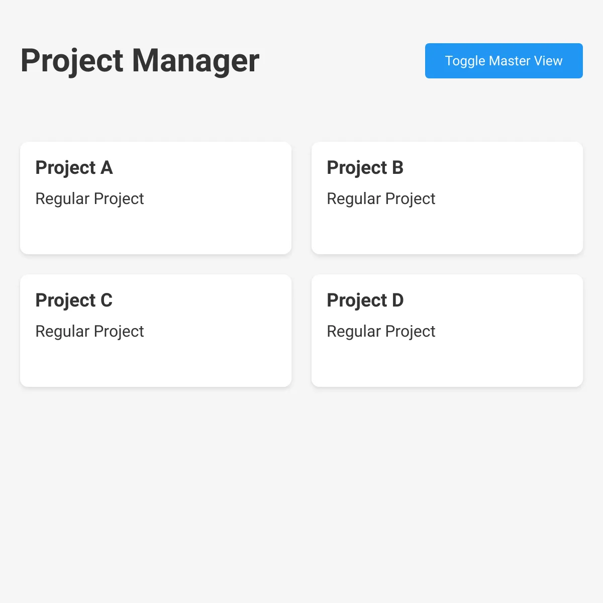 the project is loading