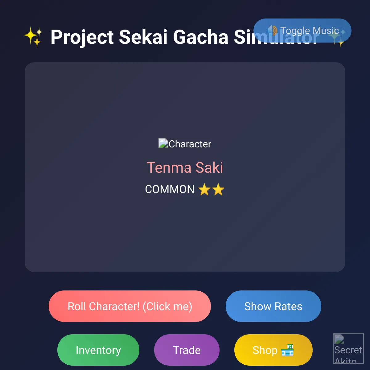 the project is loading