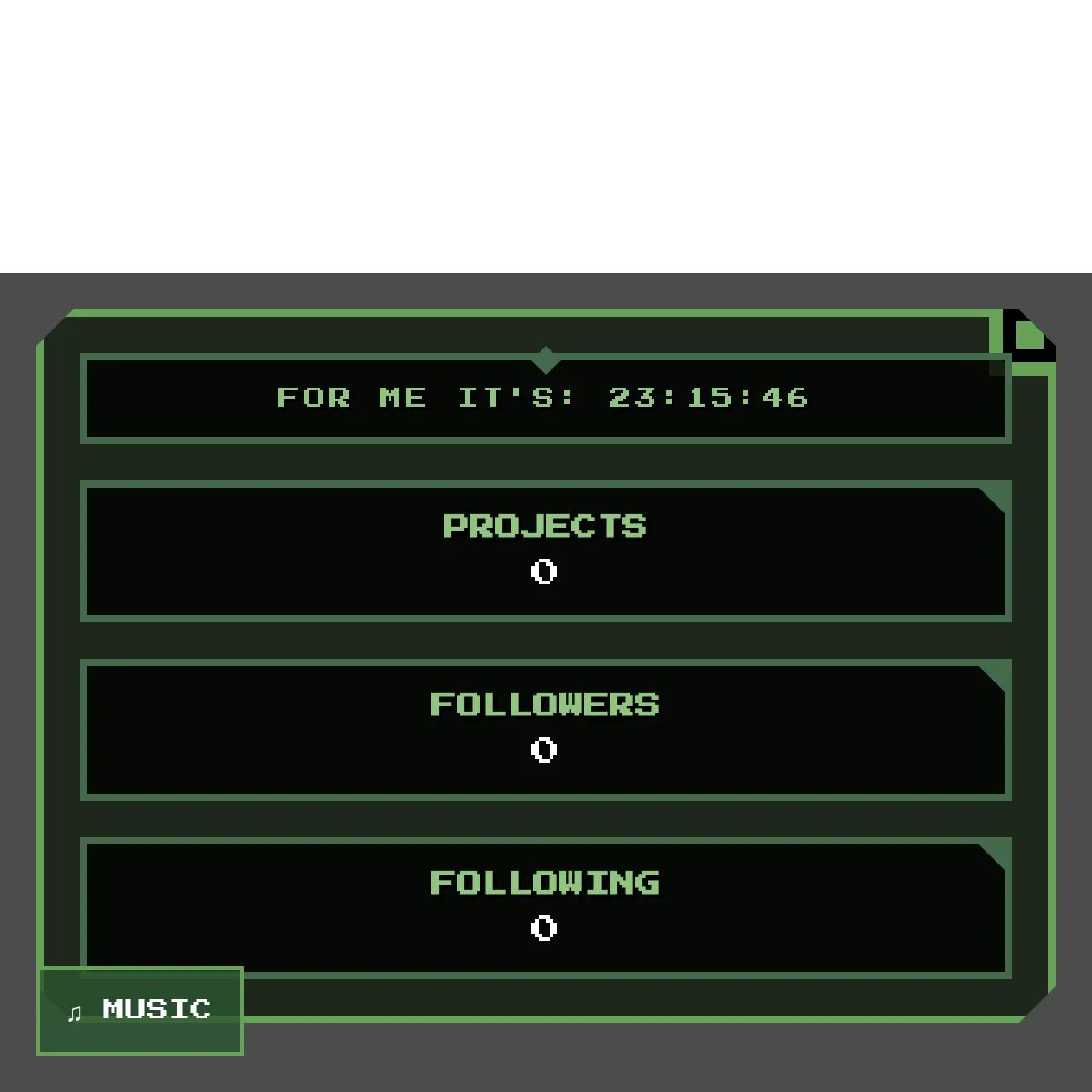 the project is loading
