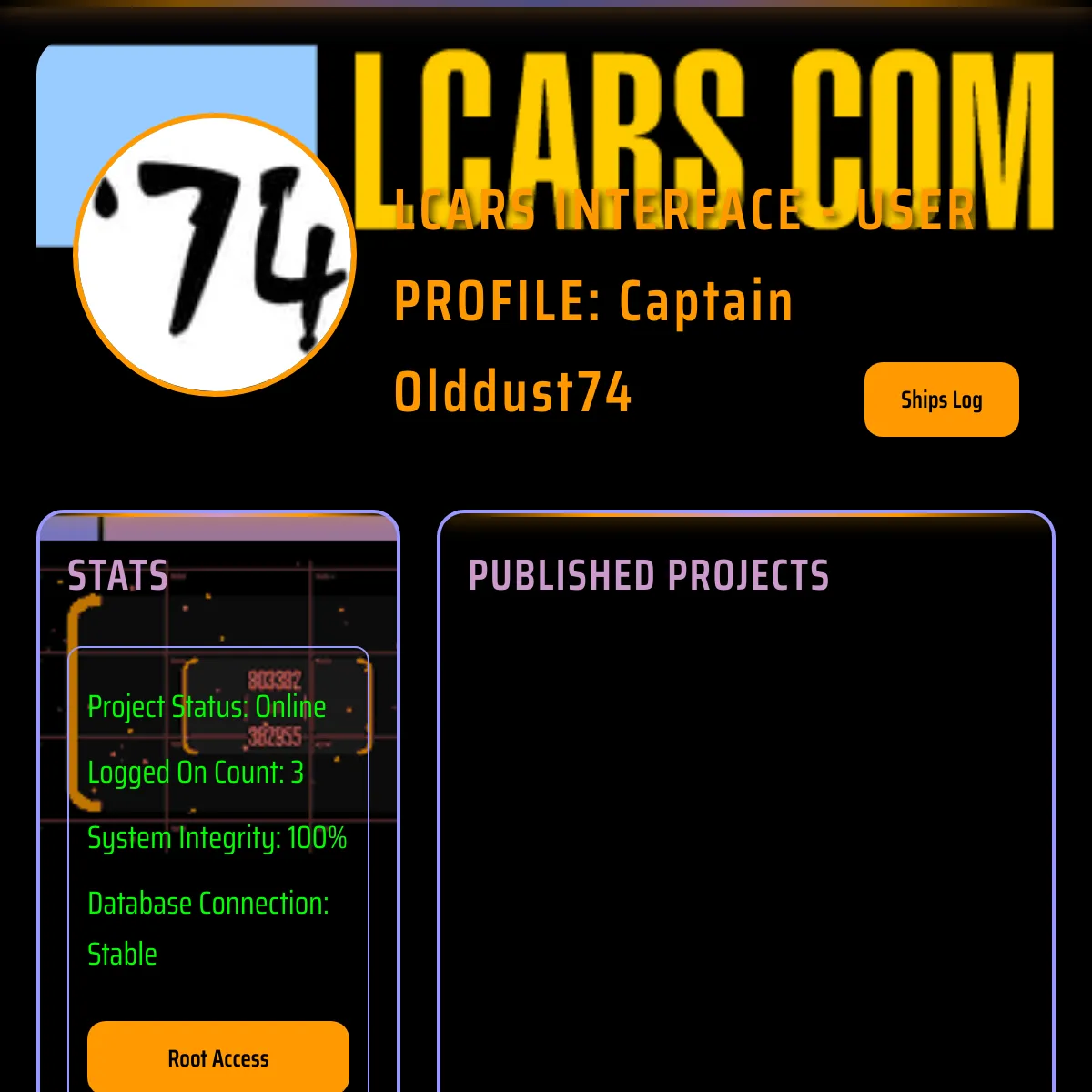 the project is loading