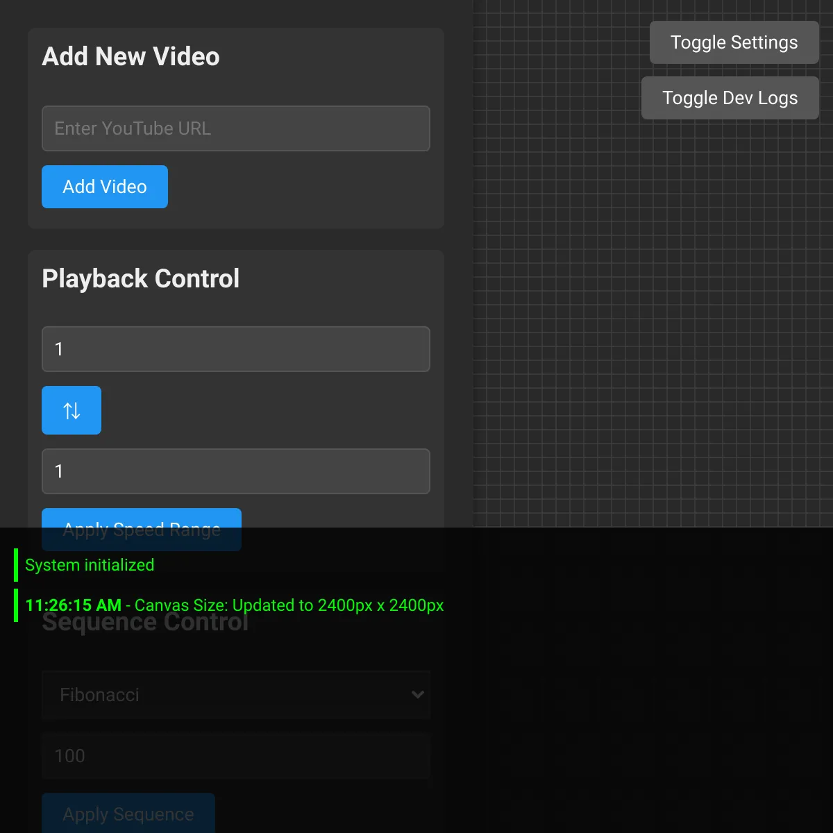 the project is loading