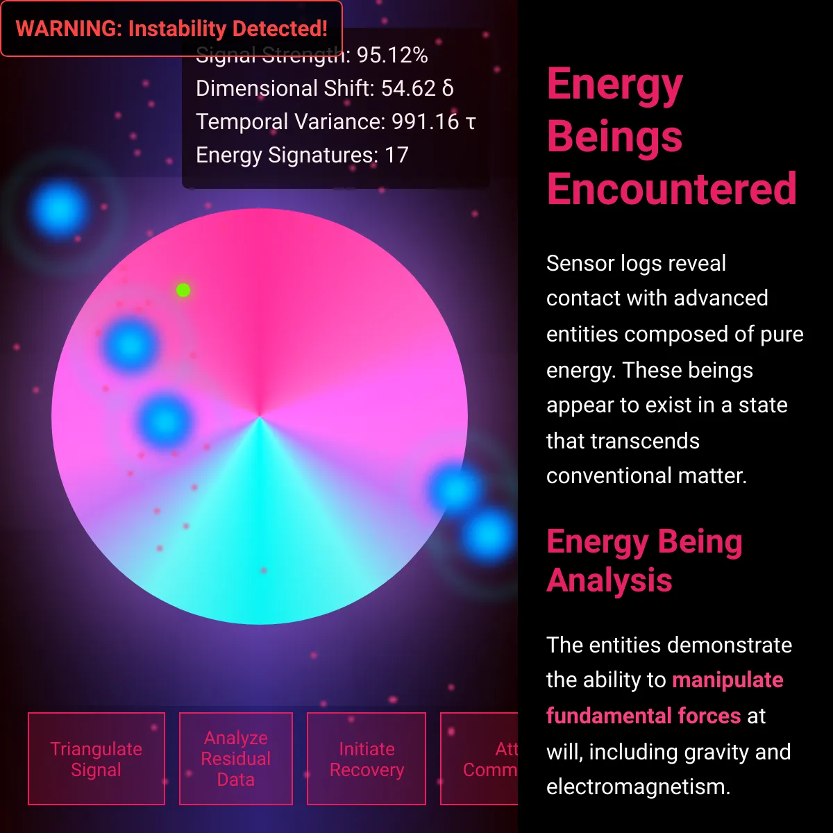 the project is loading